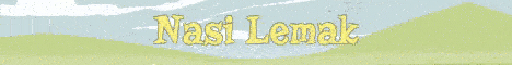 Nasi Lemak Minecraft Server banner Nasi Lemak Minecraft Server Minecraft server banner
