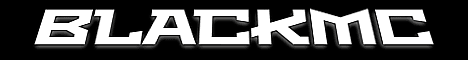 BlackMC banner BlackMC Minecraft server banner