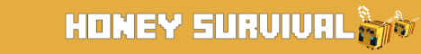 Honey Survival banner Honey Survival Minecraft server banner