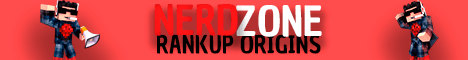 NERDZONE banner NERDZONE Minecraft server banner