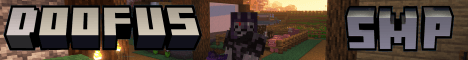 Doofus SMP banner Doofus SMP Minecraft server banner