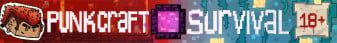 Punkcraft banner Punkcraft Minecraft server banner