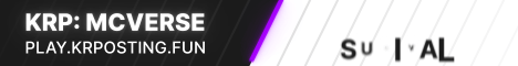 KRP MCVerse banner KRP MCVerse Minecraft server banner