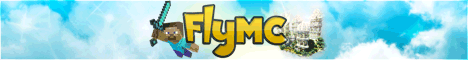 FlyMC banner FlyMC Minecraft server banner