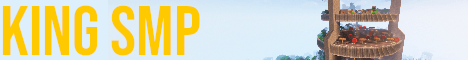 King SMP banner King SMP Minecraft server banner