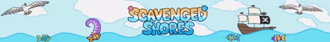 Scavenged Shores banner Scavenged Shores Minecraft server banner