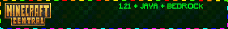 Minecraft Central banner Minecraft Central Minecraft server banner