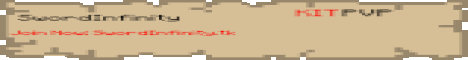 Sword Infinity banner Sword Infinity Minecraft server banner