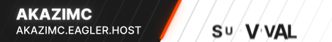 AkaziMC banner AkaziMC Minecraft server banner