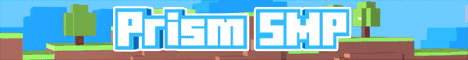 Prism SMP banner Prism SMP Minecraft server banner