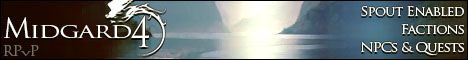 Midgard Realm banner Midgard Realm Minecraft server banner