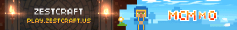 Zestcraft banner Zestcraft Minecraft server banner