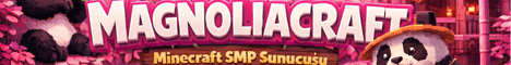 Magnolia Craft banner Magnolia Craft Minecraft server banner