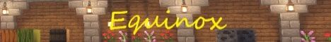 Equinox SMP banner Equinox SMP Minecraft server banner