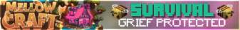 MellowCraft banner MellowCraft Minecraft server banner