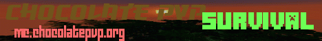 Chocolate PVP Network banner Chocolate PVP Network Minecraft server banner