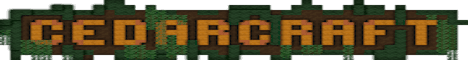 CedarCraft banner CedarCraft Minecraft server banner