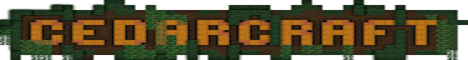 CedarCraft banner CedarCraft Minecraft server banner
