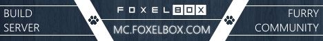 The Foxelbox Server banner The Foxelbox Server Minecraft server banner
