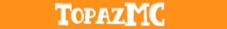 TopazMC banner TopazMC Minecraft server banner