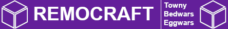 RemoCraft banner RemoCraft Minecraft server banner