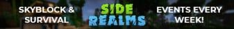 Side Realms banner Side Realms Minecraft server banner