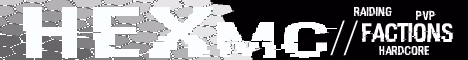 HEXmc banner HEXmc Minecraft server banner