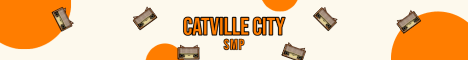 Catville City banner Catville City Minecraft server banner