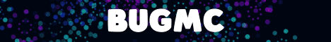 BugMC banner BugMC Minecraft server banner