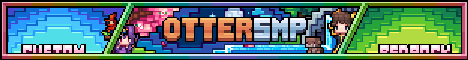 OtterSMP banner OtterSMP Minecraft server banner