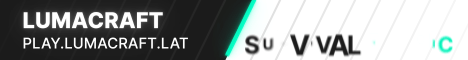 LumaCraft banner LumaCraft Minecraft server banner