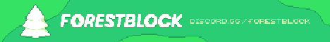 ForestBlock banner ForestBlock Minecraft server banner