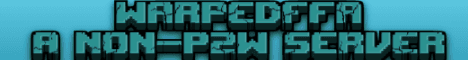 WarpedFFA banner WarpedFFA Minecraft server banner