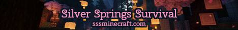 Silver Springs Survival banner Silver Springs Survival Minecraft server banner