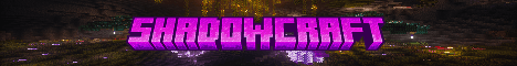 Shadow Craft MMO banner Shadow Craft MMO Minecraft server banner