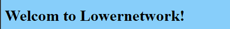 Lowernetwork banner Lowernetwork Minecraft server banner