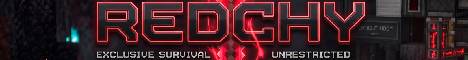 RedChy banner RedChy Minecraft server banner
