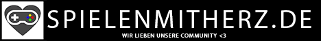 Spielen mit Herz banner Spielen mit Herz Minecraft server banner