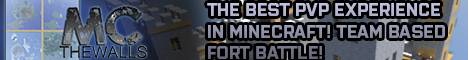 minecraft the Walls banner minecraft the Walls Minecraft server banner