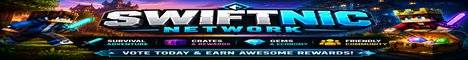 SwiftNic Network banner SwiftNic Network Minecraft server banner