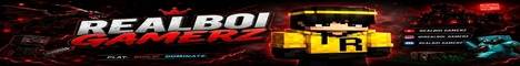 REAlMC banner REAlMC Minecraft server banner