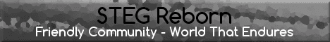 STEG Reborn banner STEG Reborn Minecraft server banner