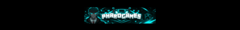 PharoGames banner PharoGames Minecraft server banner