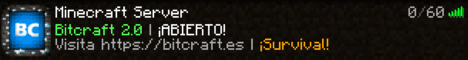 BitCraft banner BitCraft Minecraft server banner