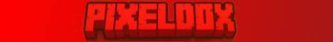 Pixeldox banner Pixeldox Minecraft server banner