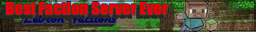 Lebron Factions banner Lebron Factions Minecraft server banner
