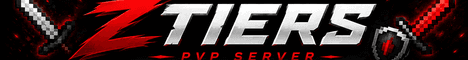 Ztiers banner Ztiers Minecraft server banner