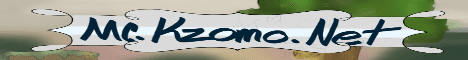 Kzomo banner Kzomo Minecraft server banner