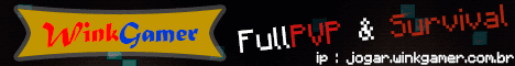 WinkGamer - PVP & Surviva banner WinkGamer - PVP & Surviva Minecraft server banner