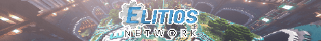 Elitios Network banner Elitios Network Minecraft server banner